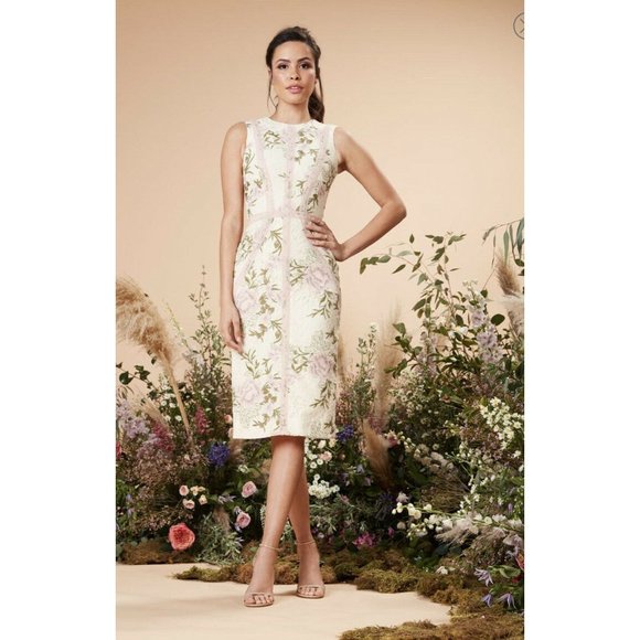 Dress the Population Dresses & Skirts - Dress the population Penelope Lace Midi Dress